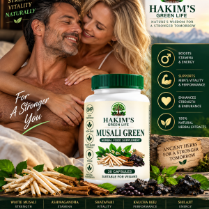 Hakim's MUSALI Green - Vitality & Energy Support